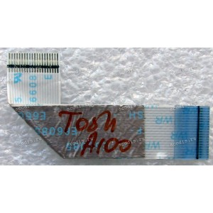 FFC шлейф 20 pin прямой, шаг 0.5 mm, длина 50 mm Toshiba Satellite A100