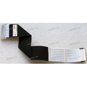 LCD LVDS FFC шлейф мониторный 30 pin обратный, шаг 1.0 mm, длина 250 mm Asus LCD Monitor VB195D, VB195N, VB195S, VB195SL, VB195T, VB195TL, Asus All In One T2700INTS, (p/n 14G14B075000), с замками с двух сторон