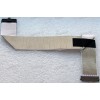 LCD LVDS FFC шлейф мониторный 30 pin обратный, шаг 1.0 mm, длина 360 mm Lenovo L22e-20, с замками с двух сторон
