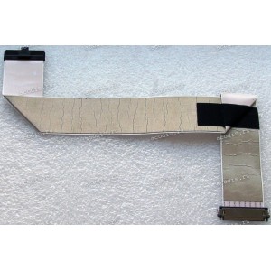 LCD LVDS FFC шлейф мониторный 30 pin обратный, шаг 1.0 mm, длина 360 mm Lenovo L22e-20, с замками с двух сторон