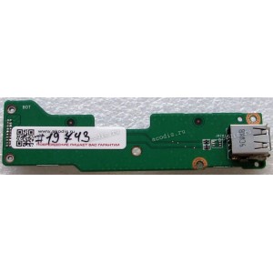 USB board Asus K72DR (p/n 60-NZWUS100, 69N0JWG10C01) REV. 2.0