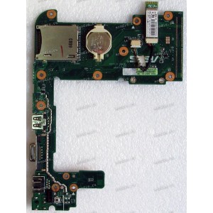 USB & DC & RJ45 & VGA & CardReader & BT board Asus UL20A (p/n 90R-NX6IO1001Y) REV. 2.1
