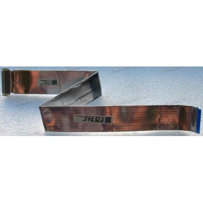 LCD LVDS FFC шлейф мониторный 30 pin обратный, шаг 1.0 mm, длина 440 mm Asus All In One A6511GK, A6511UK, V241ICGK, V241ICGT, V241ICUK, V241ICUT, VA241ICGK, V222U, V222G (p/n 14010-00019200, NBX00028600), с замком с одной стороны