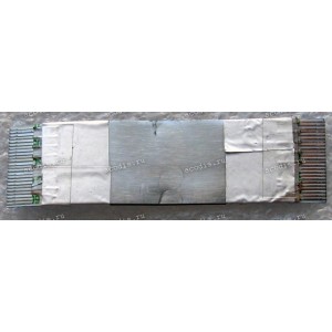 FFC шлейф 24 pin прямой, шаг 0.5 mm, длина 47 mm HDD Asus G750JH, G750JW, G750JX (p/n 14010-00200600) экранированный 