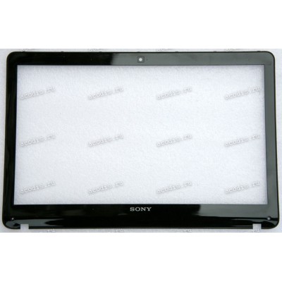 Верх. кр. рамка Sony SVF1521E1RW, SVF152C29V чёрная глянец (4HHK9BHN000)