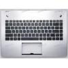 Keyboard Asus N46JV серебристая русифицированная (13GN8H1AM031-1) + Topcase