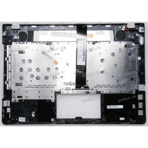 Keyboard Asus N46JV серебристая русифицированная (13GN8H1AM031-1) + Topcase