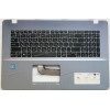 Keyboard Asus X705UD, X705U, X705 Vivobook серо-синий русифицированная (13N1-2EA0211, 13N1-2FA0221) + Topcase Keyboard Asus X705UD, X705U, X705 Vivobook серо-синий русифицированная (13N1-2EA0211, 13N1-2FA0221) + Topcase