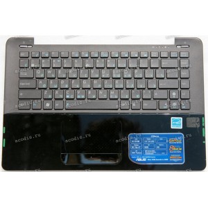 Keyboard Asus UX30 чёрно-серый русифицированная (13N0-EWA0301) + Topcase