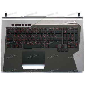 Keyboard Asus G752VY-1A, G752VS-1A, G752VT-1A чёрный матовый русифицированная (90NB0D71-R30U0, 90NB09V1-R30200, 90NB09X1-R30200, 13NB09Y0AP0431)+ Topcase