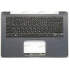 Keyboard Asus UX430UA-1A тёмно-серый матовый русифицированная (90NB0EC1-R30RU0)+ Topcase