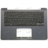 Keyboard Asus UX430UA-1A тёмно-серый матовый русифицированная (90NB0EC1-R30RU0)+ Topcase Keyboard Asus UX430UA-1A тёмно-серый матовый русифицированная (90NB0EC1-R30RU0)+ Topcase