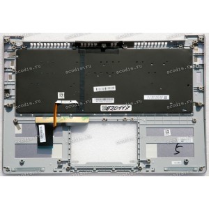 Keyboard Asus UX303L, UX303LA, UX303LB, UX303LN, UX303U, UX303UA-1B, UX303UB  серебристая русифицированная (90NB08V3-R31RU0)+ Topcase