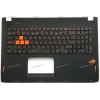 Keyboard Asus GL502VM-1A чёрный русифицированная (90NB0DR1-R31RU0, 13NB0DR1AP0101)+ Topcase