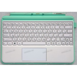 Keyboard Asus T102HA-3A бело-зелёный русифицированная (90NB0D01-R31RU2)+ Topcase