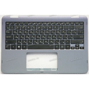 Keyboard Asus TP203NA-1K серый металлик русифицированная (90NB0EQ1-R30200)+ Topcase