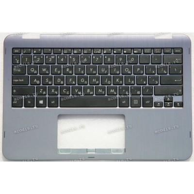 Keyboard Asus TP203NA-1K серый металлик русифицированная (90NB0EQ1-R30200)+ Topcase