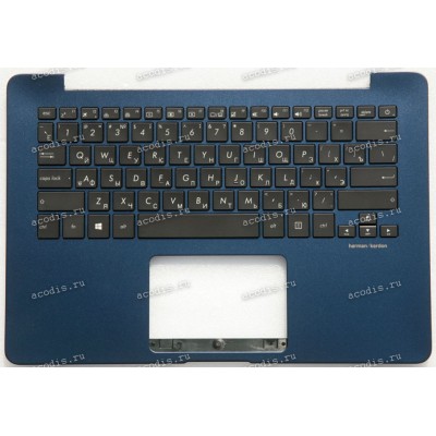 Keyboard Asus UX430UA-2B синий русифицированная (90NB0EC5-R30RU0)+ Topcase