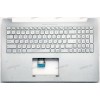 Keyboard Asus N501JW-1A серебристая русифицированная (90NB0871-R32RU0)+ Topcase Keyboard Asus N501JW-1A серебристая русифицированная (90NB0871-R32RU0)+ Topcase