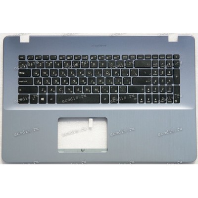 Keyboard Asus X705UB, X705UV-1B серо-синий русифицированная (90NB0EW2-R32RU0, 13N1-2FA0211)+ Topcase