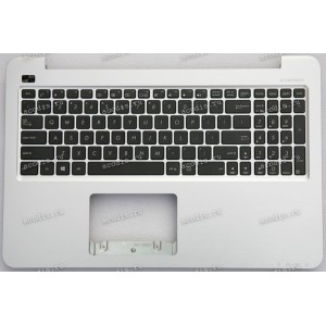 Keyboard Asus X556UA, X556UJ, X556UQ, X556UR, X556UV-1B серебристый металлик русифицированная (90NB0BG2-R31UI0)+ Topcase