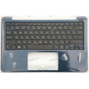Keyboard Asus E202SA-1B синяя русифицированная (90NL0052-R32RU0)+ Topcase