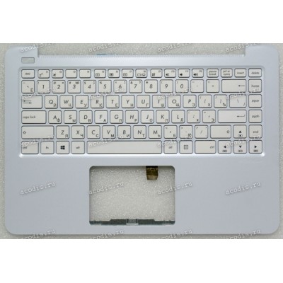 Keyboard Asus E402MA-2A белая русифицированная (90NL0032-R31RU00)+ Topcase