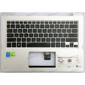 Keyboard Asus TP300LA серебристая русифицированная (13NB05Y1AM1201, 13NB05Y1AM0221)+ Topcase