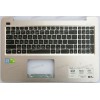 Keyboard Asus X556U золотистый русифицированная (13NB0BG3AP0201, 13N0-UAA0401)+ Topcase Keyboard Asus X556U золотистый русифицированная (13NB0BG3AP0201, 13N0-UAA0401)+ Topcase