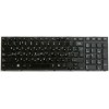 Keyboard Toshiba Satellite A660, A665-S6088 чёрная глянцевая рифлёная русифицированная (9Z.N4YBC.00R, PK130CX1A11)
