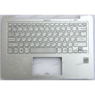 Keyboard Sony SVF11N1L2RS серебро русифицированная (149275321)+Topcase
