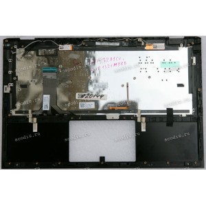Keyboard Sony SVP132A1CV, SVP1321M9RB, SVP132L1RBT чёрная, глянец русифицированная (149243361RU)+Topcase