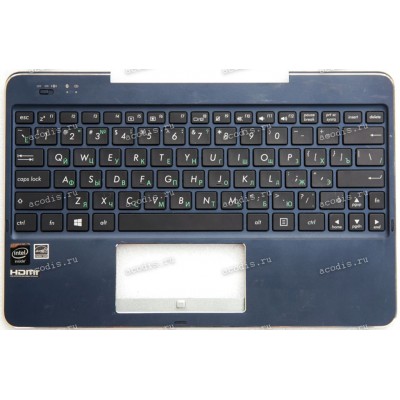 Keyboard Asus T100CHI тёмно-синий русифицированная (13NB07H1P06011-1) + Topcase