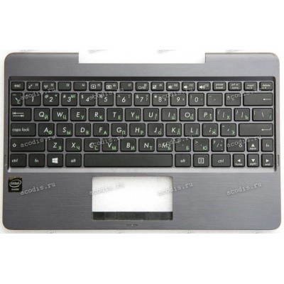 Keyboard Asus T100TA тёмно-серый русифицированная (13NB0451AP0301)+ Topcase