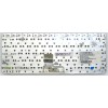 Keyboard HP/Compaq TX2000, TX2500 серебро, русифицированная (484748-251)