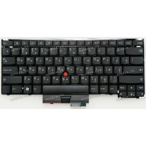 Keyboard Lenovo Edge E330, E430, S430, E530 черная русифицированная (04W2580) 