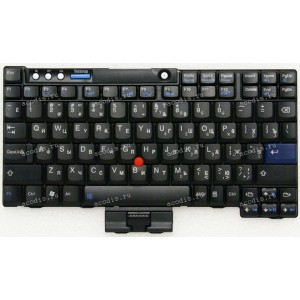 Keyboard Lenovo ThinkPad X60, X60S, X61, X61S чёрная матовая русифицированная (42T3515, 42T3547) Keyboard Lenovo ThinkPad X60, X60S, X61, X61S чёрная матовая русифицированная (42T3515, 42T3547)