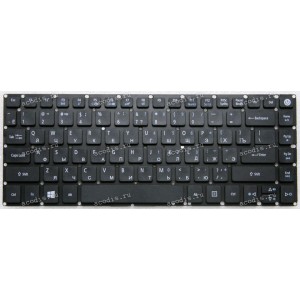 Keyboard Acer Aspire A114-31, A114-32, A314-21, A314-31, A314-32, E5-422G K4000, E5-473, E5-474G, E5-475G, E5-491G (6B.GQAN7.02) черная русифицированная