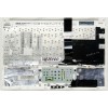 Keyboard Asus Eee PC 1025C белая русифицированная (13G0A3F1AP051-30)+ Topcase 