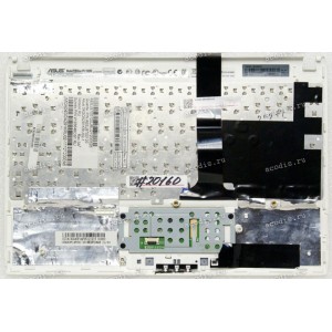 Keyboard Asus Eee PC 1025C белая русифицированная (13G0A3F1AP051-30)+ Topcase 