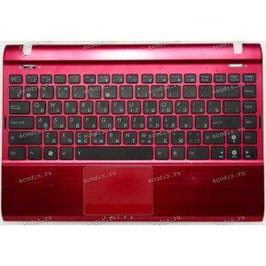 Keyboard Asus eeePc 1225B, 1225C красный русифицированная (13NA-3MA0I01, 13NA-3MP0901-1)+ Topcase 