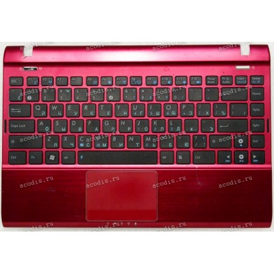 Keyboard Asus eeePc 1225B, 1225C красный русифицированная (13NA-3MA0I01, 13NA-3MP0901-1)+ Topcase 