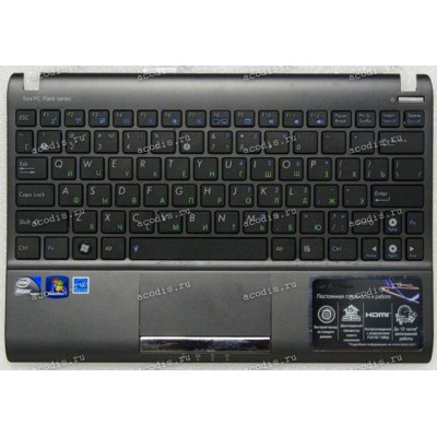 Keyboard Asus Eee PC 1025C черная русифицированная (13GOA3F7AP031-20)+ Topcase