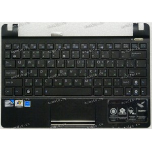 Keyboard Asus Eee PC X101CH чёрная русифицированная (13GOA3P2AP030-10) + Topcase