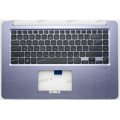 Keyboard Asus X510UF-3B серо-сиреневый русифицированная (90NB0IK2-R30190, 39XKGTCJN80)+Topcase