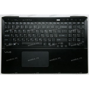 Keyboard Sony SVS15 чёрная русифицированная (9Z.N6CLF.401)+ Topcase
