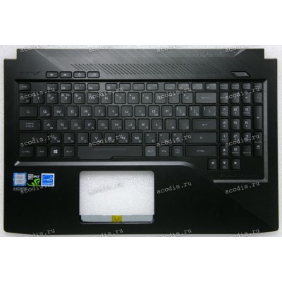 Keyboard Asus GL503 чёрная матовая русифицированная (EABKL004070, 3BBKLTAJNF0, 13NR0082AP0101)+ Topcase