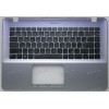 Keyboard Asus X442UA-1B серо-синий (90NB0FJ2-R31RU0)+ Topcase Keyboard Asus X442UA-1B серо-синий (90NB0FJ2-R31RU0)+ Topcase