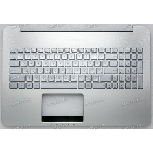 Keyboard Asus N552VW, N552VX-1A серебристый металл, русифицированная (90NB09P1-R31RU0)+ Topcase Keyboard Asus N552VW, N552VX-1A серебристый металл, русифицированная (90NB09P1-R31RU0)+ Topcase