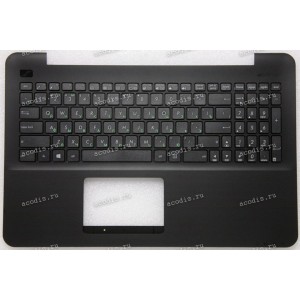 Keyboard Asus X555YA, X555YI-7K чёрный матовый, русифицированный  (90NB09C8-R31RU0, 13N0-R7A1211, 13NB0628AP0311)+ Topcase